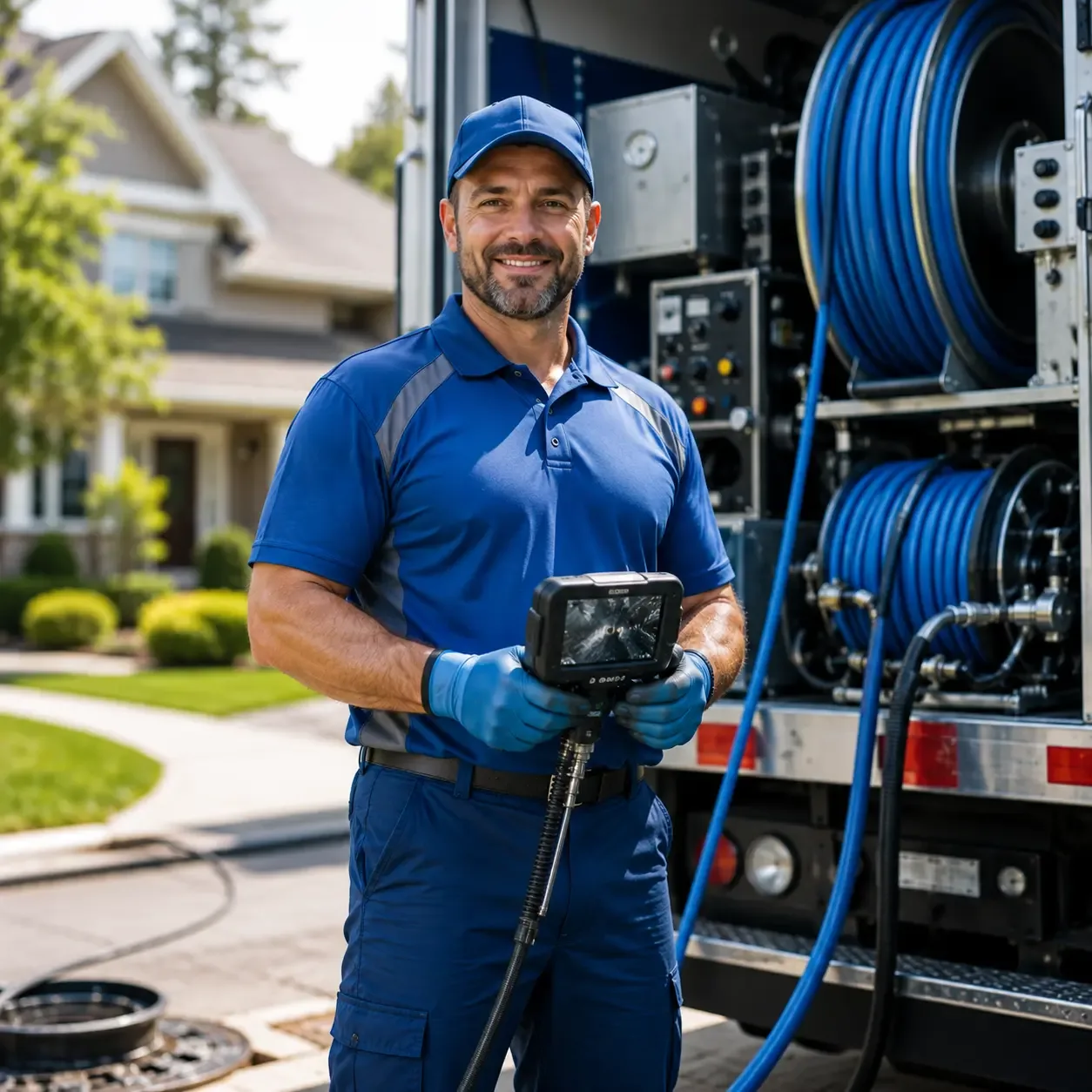 Local outdoor drain cleaning specialists in Dexter, MI